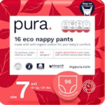 Pura Premium Eco  Windeln größe 7 | 96 Stück