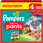 Pampers Baby Dry Pants Windelhosen größe 4 | 180 Stück