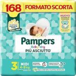 Pampers Baby Dry Windeln größe 3 | 168 Stück