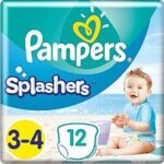 Pampers Splashers Schwimmwindeln größe 3 | 12 Stück