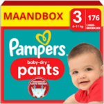 Pampers Baby Dry Pants Windelhosen größe 3 | 176 Stück