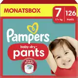Pampers Baby Dry Pants Windelhosen größe 7 | 126 Stück