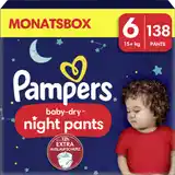 Pampers Baby Dry Windelhosen größe 6 | 138 Stück
