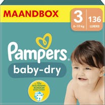 Pampers Baby Dry Windeln größe 3 | 136 Stück