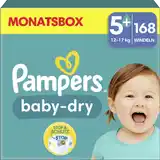 Pampers Baby Dry Windeln größe 5+ | 168 Stück