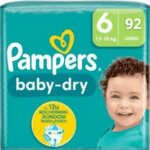 Pampers Baby Dry Windeln größe 6 | 92 Stück