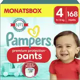 Pampers Premium Protection Pants Windelhosen größe 4 | 168 Stück