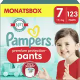 Pampers Premium Protection Pants Windelhosen größe 7 | 123 Stück