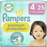 Pampers Premium Protection Windeln größe 4 | 25 Stück