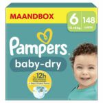 Pampers Baby Dry Windeln größe 6 | 148 Stück