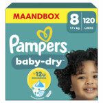 Pampers Baby Dry Windeln größe 8 | 120 Stück