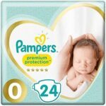 Pampers Premium Protection Windeln größe 0 | 24 Stück
