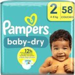 Pampers Baby Dry Windeln größe 2 | 58 Stück
