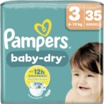 Pampers Baby Dry Windeln größe 3 | 35 Stück