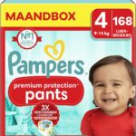 Pampers Premium Protection Pants Windelhosen größe 4 | 168 Stück