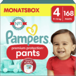 Pampers Premium Protection Pants Windelhosen größe 4 | 168 Stück