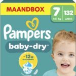 Pampers Baby Dry Windeln größe 7 | 132 Stück