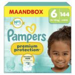 Pampers Premium Protection Windeln größe 6 | 144 Stück