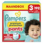 Pampers Premium Protection Pants Windelhosen größe 3 | 192 Stück